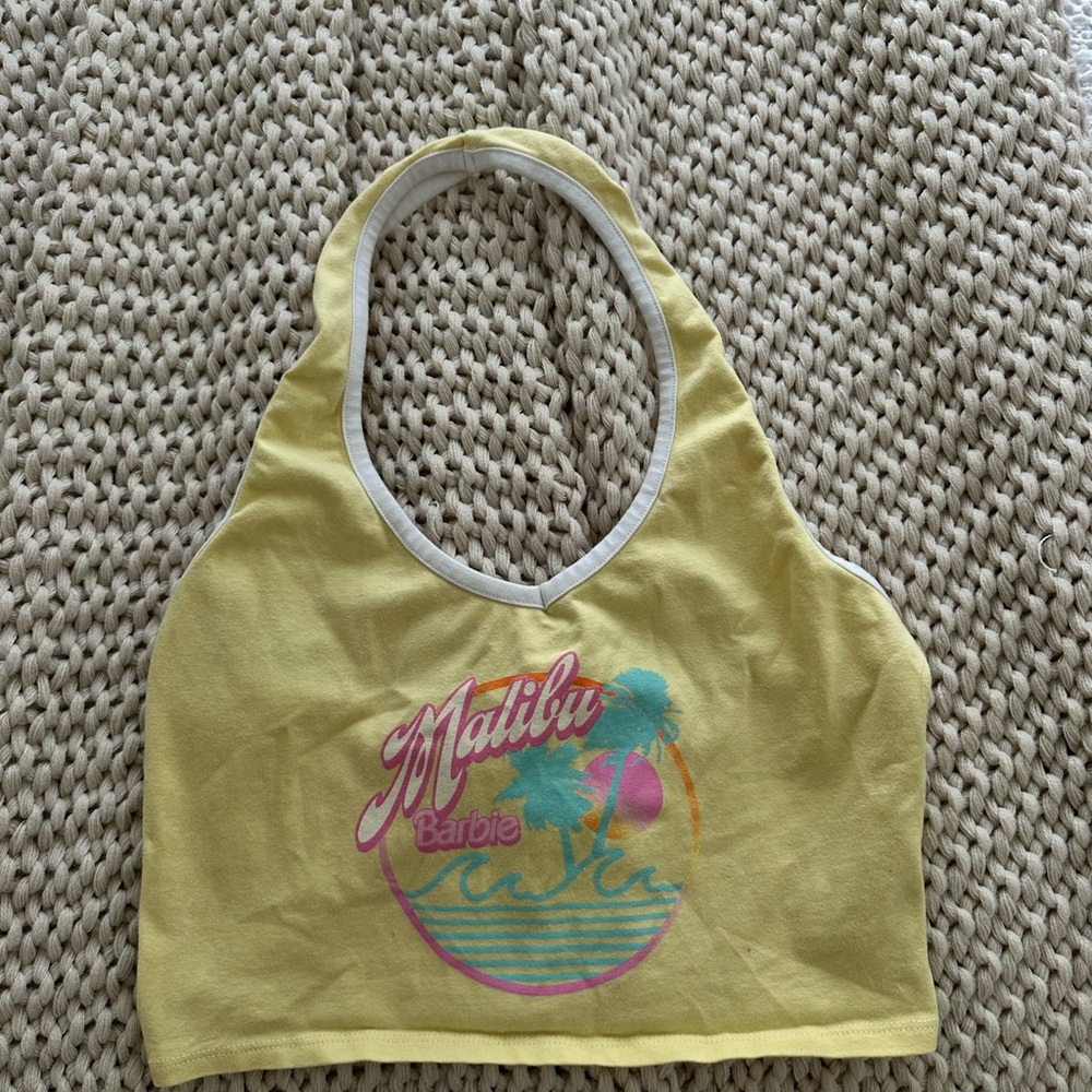 Barbie halter neck top